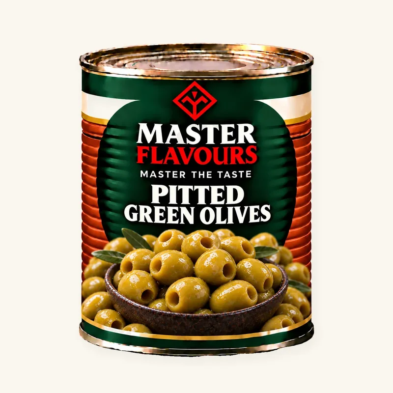 Pitted Green Olives