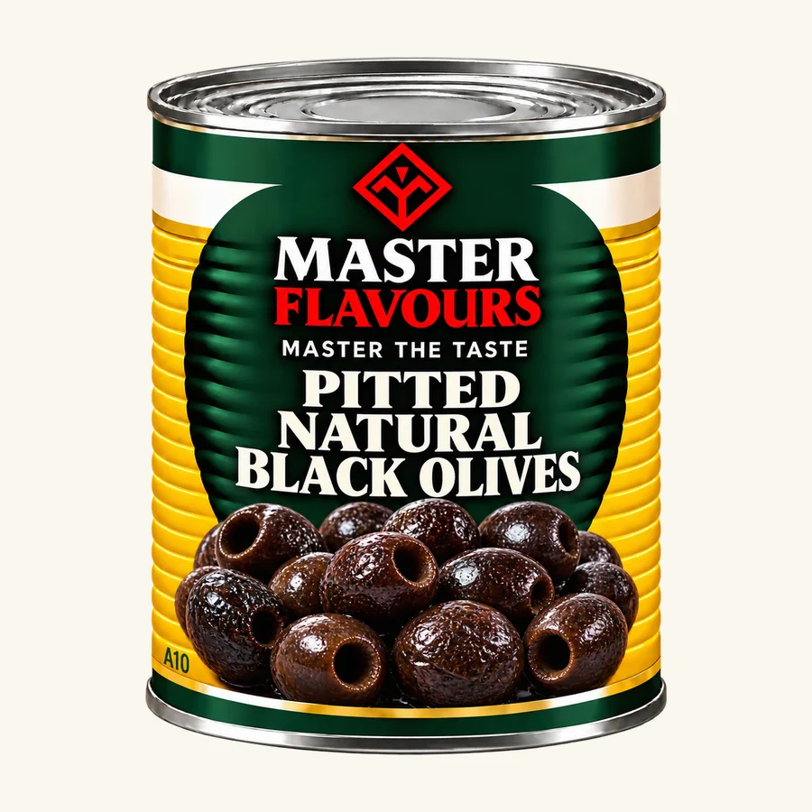 Pitted Natural Black Olives