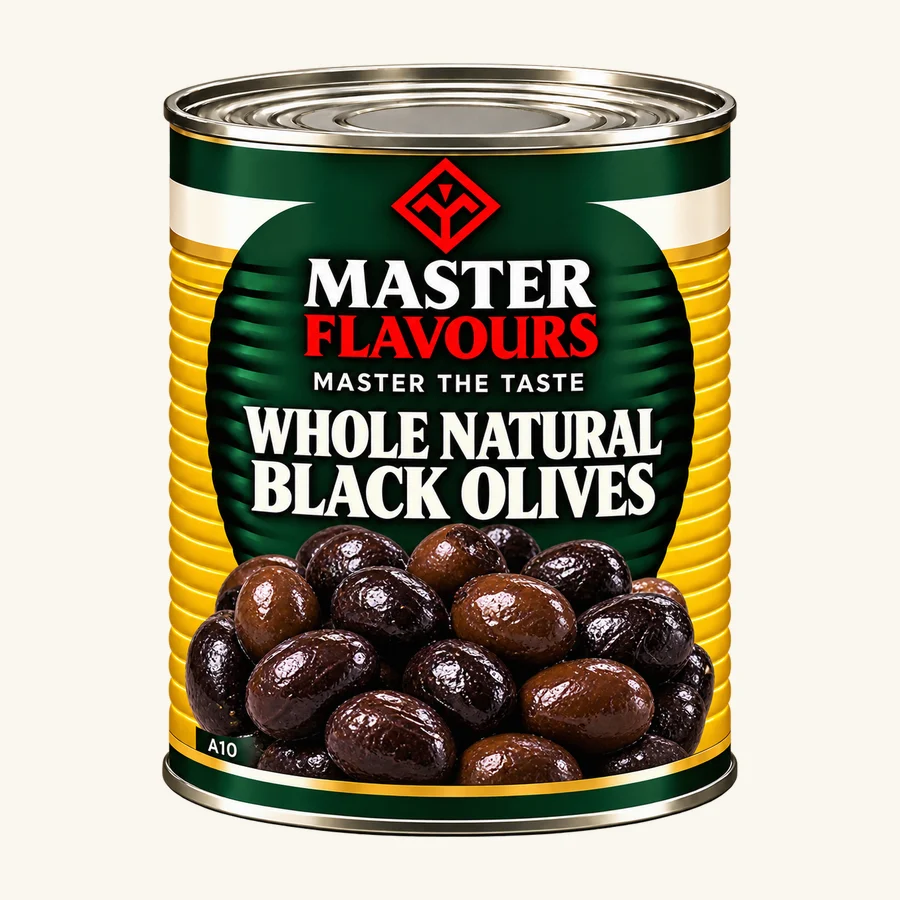 Whole Natural Black Olives